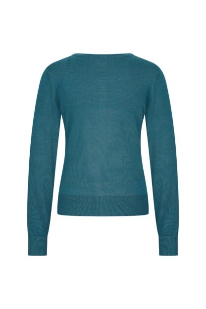 ZILCH CARDIGAN - ROUND NECK EVERGLADE - Image 2